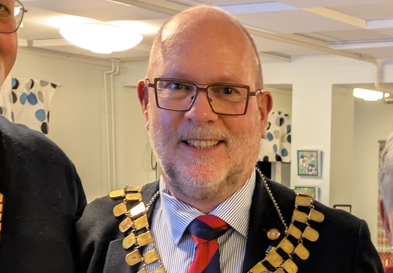 Besøk av årets Distriktsguvernør