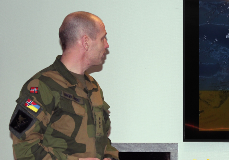 Trening av ukrainske soldater i England